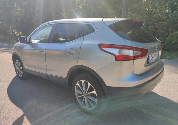 Nissan Qashqai cena 52500 przebieg: 152453, rok produkcji 2014 z Kraśnik małe 191